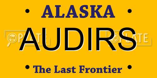 AUDIRS Alaska License Plate