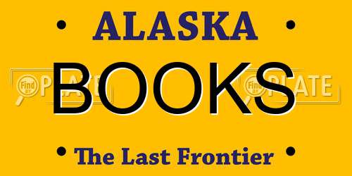 BOOKS Alaska License Plate