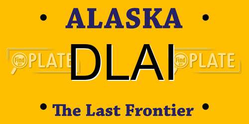 DLAI Alaska License Plate