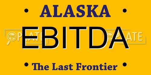 EBITDA Alaska License Plate