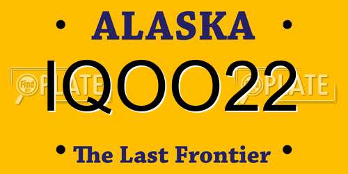 IQOO22 Alaska License Plate