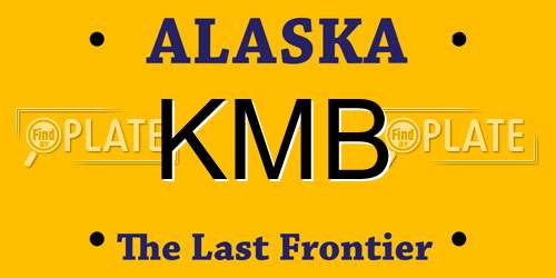 KMB Alaska License Plate