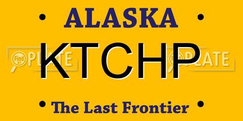 KTCHP Alaska License Plate