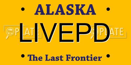 LIVEPD Alaska License Plate