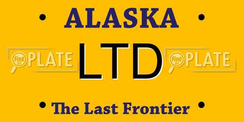 LTD Alaska License Plate