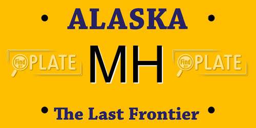 MH Alaska License Plate