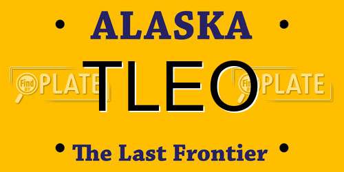 TLEO Alaska License Plate