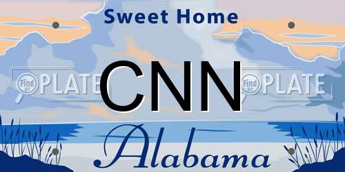 CNN Alabama License Plate