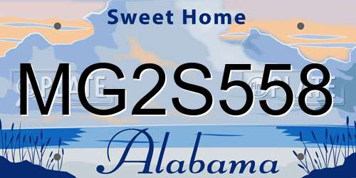 MG2S558 Alabama License Plate