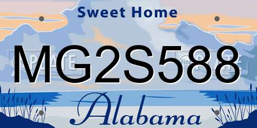 MG2S588 Alabama License Plate