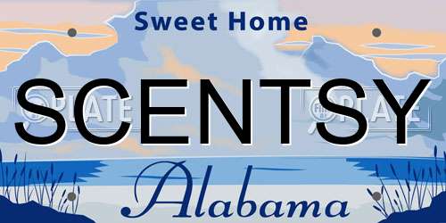 SCENTSY Alabama License Plate