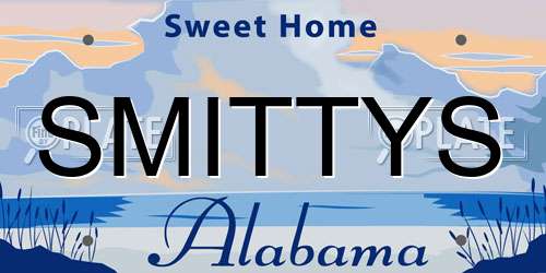 SMITTYS Alabama License Plate