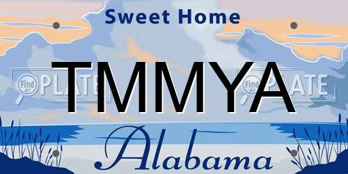 TMMYA Alabama License Plate