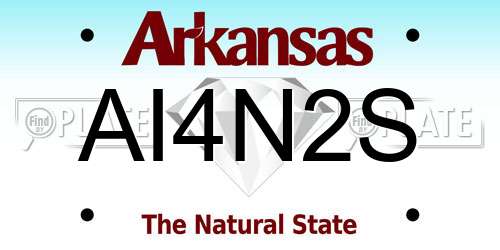 AI4N2S Arkansas License Plate
