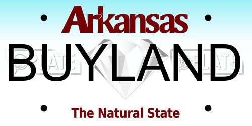 BUYLAND Arkansas License Plate