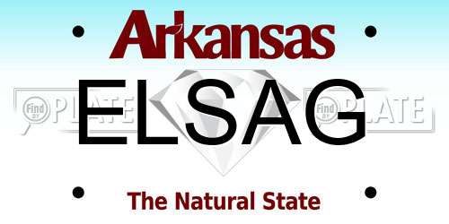 ELSAG Arkansas License Plate