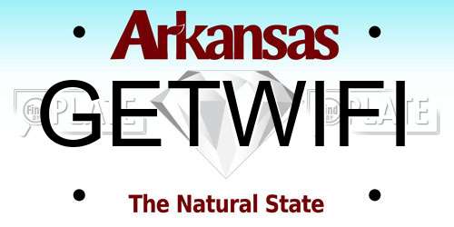 GETWIFI Arkansas License Plate