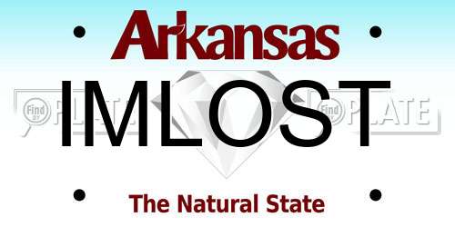 IMLOST Arkansas License Plate