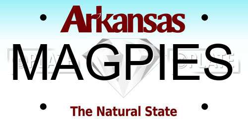 MAGPIES Arkansas License Plate