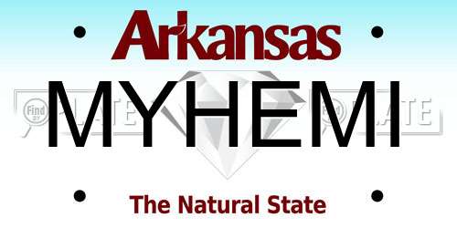 MYHEMI Arkansas License Plate