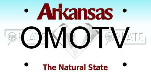 OMOTV Arkansas License Plate