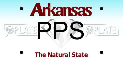 PPS Arkansas License Plate