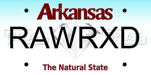RAWRXD Arkansas License Plate