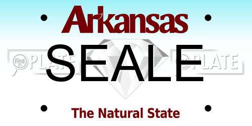 SEALE Arkansas License Plate