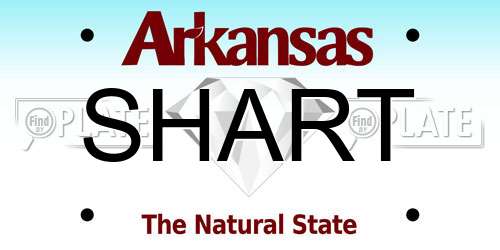 SHART Arkansas License Plate