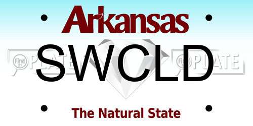 SWCLD Arkansas License Plate