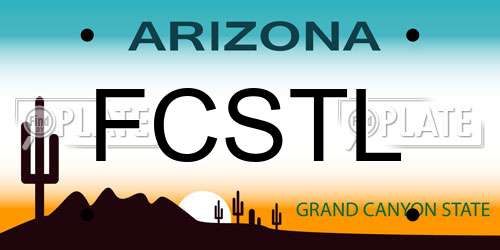 FCSTL Arizona License Plate