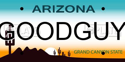 GOODGUY Arizona License Plate