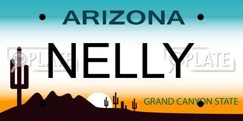 NELLY Arizona License Plate