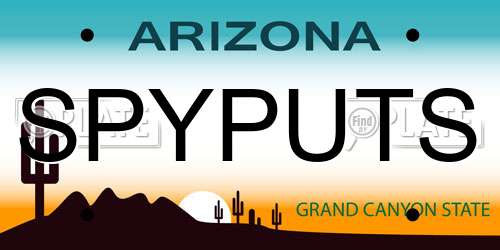 SPYPUTS Arizona License Plate