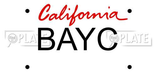 BAYC California License Plate