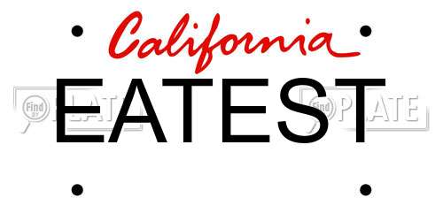 EATEST California License Plate