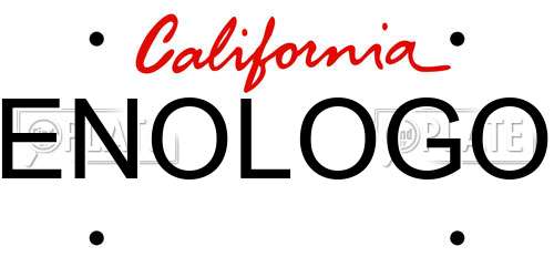 ENOLOGO California License Plate