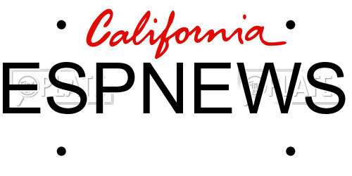 ESPNEWS California License Plate