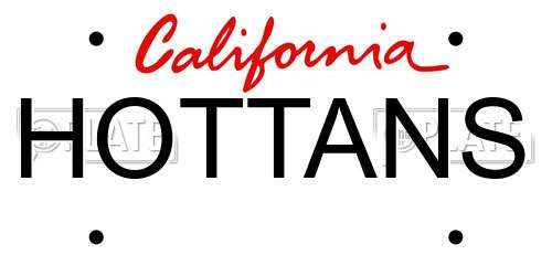 HOTTANS California License Plate