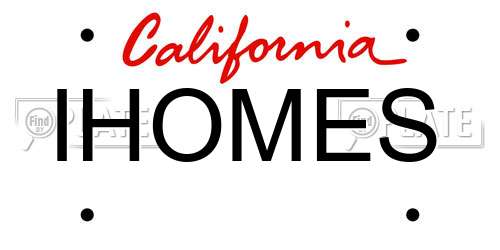 IHOMES California License Plate