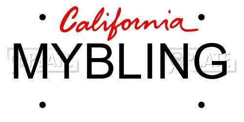MYBLING California License Plate