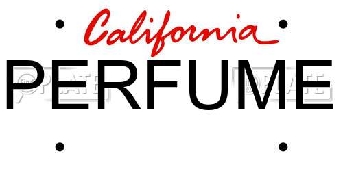 PERFUME California License Plate