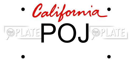 POJ California License Plate