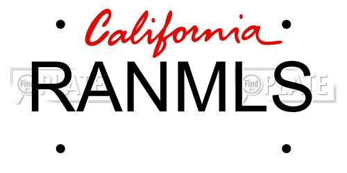 RANMLS California License Plate