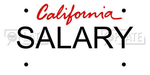 SALARY California License Plate