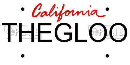 THEGLOO California License Plate