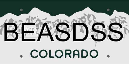 BEASDSS Colorado License Plate
