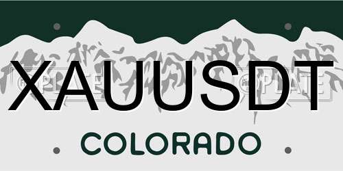 XAUUSDT Colorado License Plate
