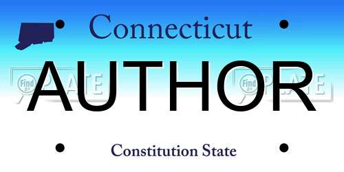 AUTHOR Connecticut License Plate