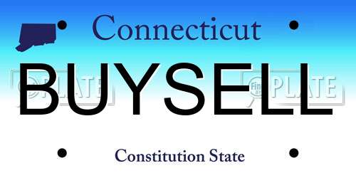 BUYSELL Connecticut License Plate
